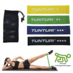 TUNTURI RESISTANCE BAND SET 4 PCS.